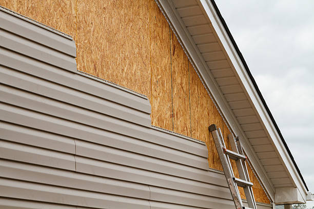 Professional Siding Repair technician working in California, PA